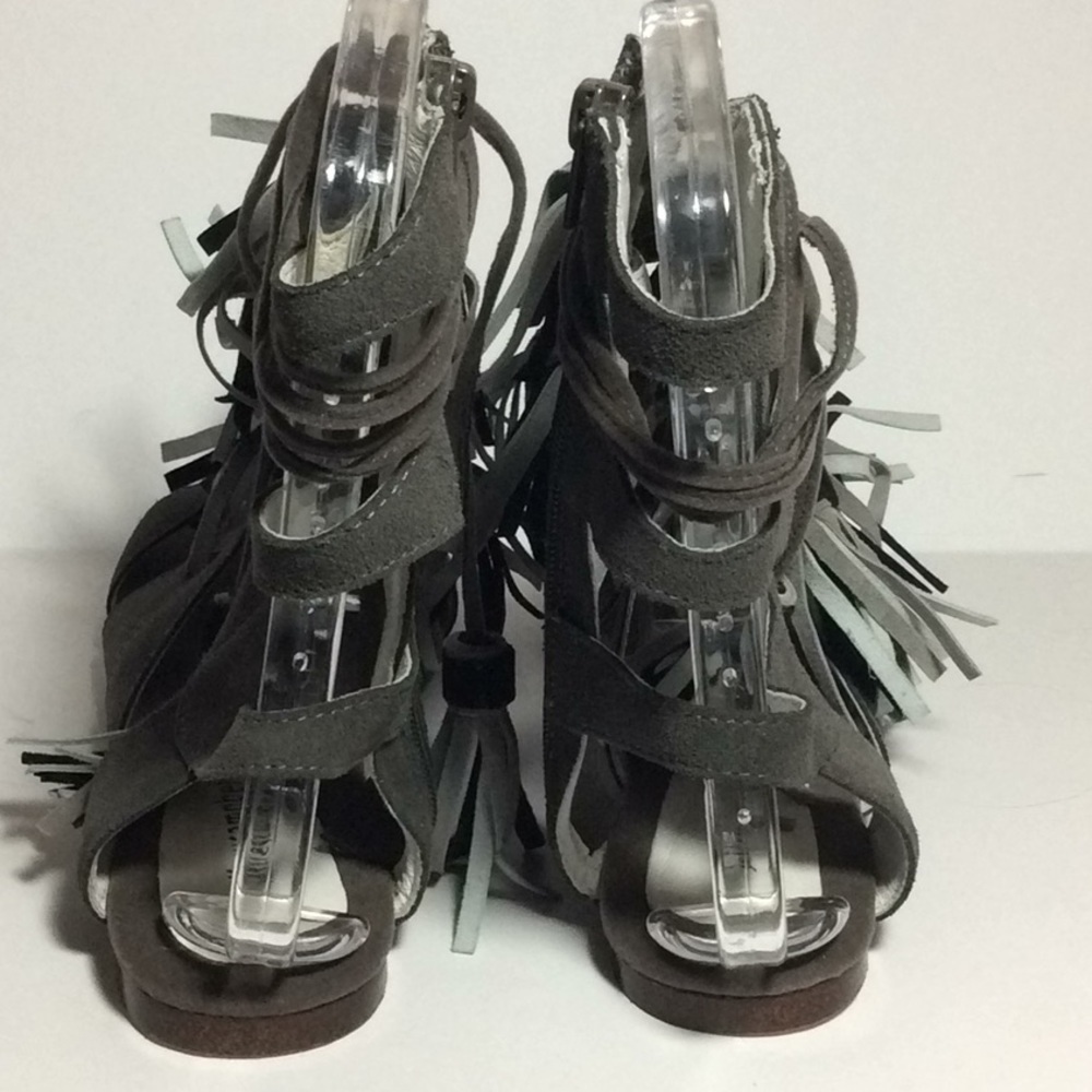 Nwob Jeffrey Campbell Redondo Gladiator Gray 8.5 View 6